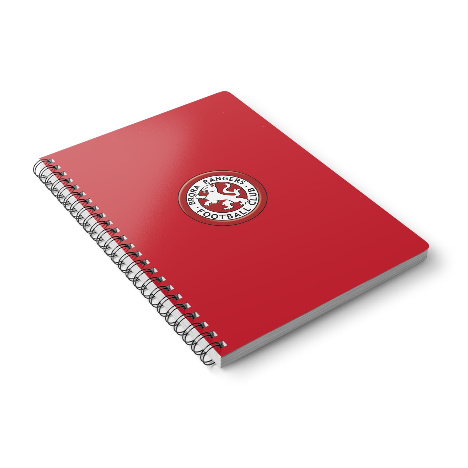 Personalized Football Club Notebook, A5 Wirobound Journal, Perfect Gift for Fans, Stationery for Note-Taking, School Supplies, Sports Lovers
