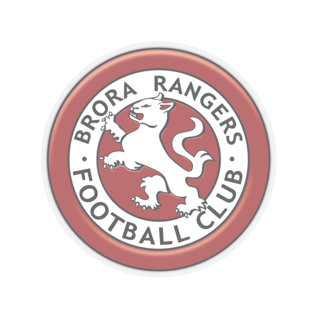 Brora Rangers Football Club Kiss-Cut Stickers | Perfect for Fans, Laptops, Water Bottles, Gifts, Sports Decor