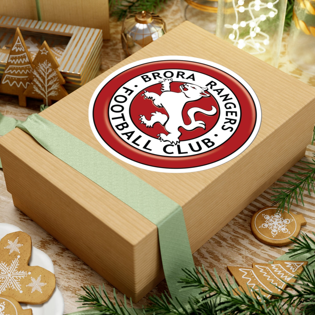 Brora Rangers Football Club Kiss-Cut Stickers | Perfect for Fans, Laptops, Water Bottles, Gifts, Sports Decor