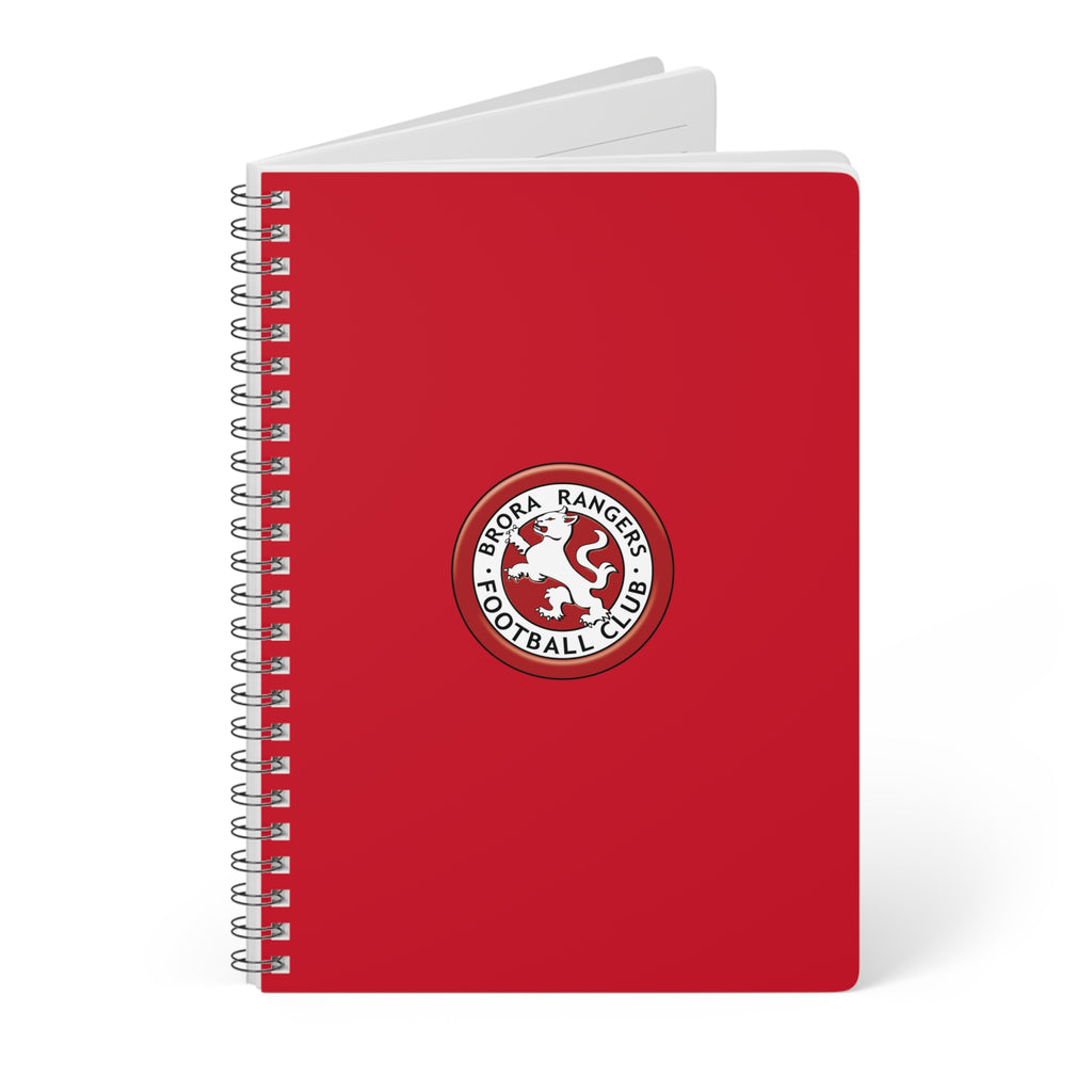 Personalized Football Club Notebook, A5 Wirobound Journal, Perfect Gift for Fans, Stationery for Note-Taking, School Supplies, Sports Lovers
